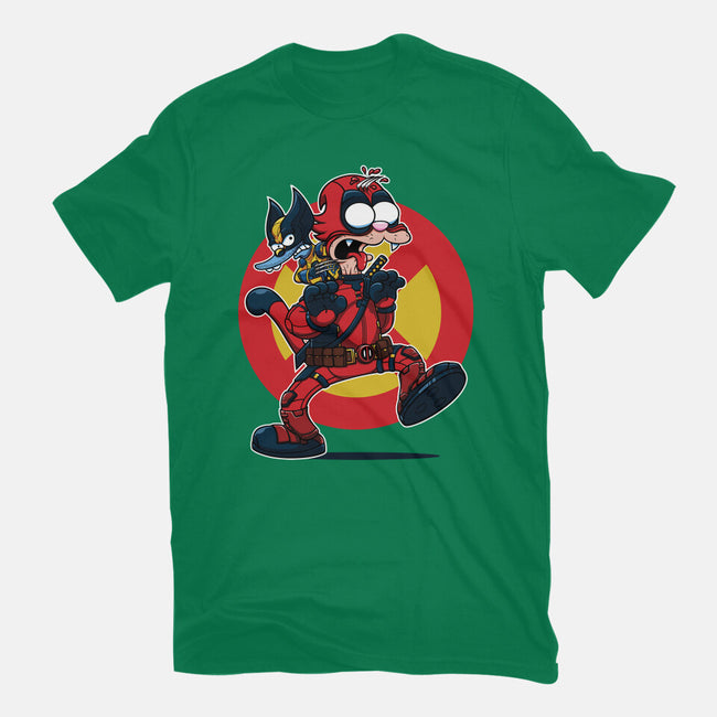 The Wolvie And Dee-Pee Show-Womens-Fitted-Tee-Jc Jows