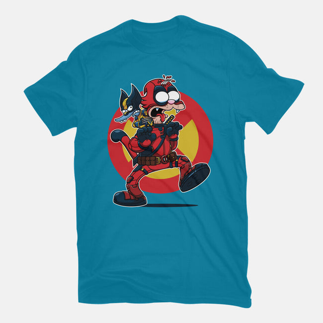 The Wolvie And Dee-Pee Show-Womens-Fitted-Tee-Jc Jows