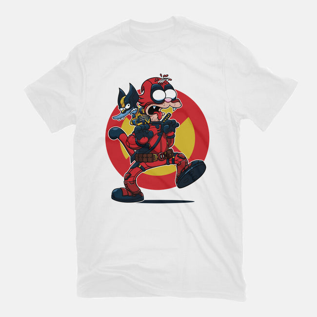 The Wolvie And Dee-Pee Show-Mens-Heavyweight-Tee-Jc Jows