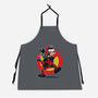 The Wolvie And Dee-Pee Show-Unisex-Kitchen-Apron-Jc Jows