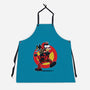 The Wolvie And Dee-Pee Show-Unisex-Kitchen-Apron-Jc Jows