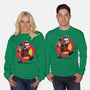 The Wolvie And Dee-Pee Show-Unisex-Crew Neck-Sweatshirt-Jc Jows