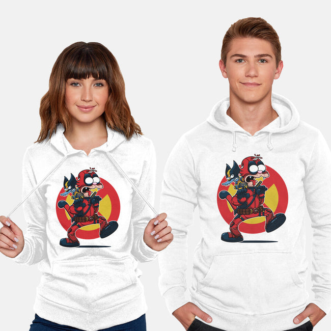 The Wolvie And Dee-Pee Show-Unisex-Pullover-Sweatshirt-Jc Jows