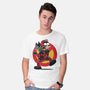 The Wolvie And Dee-Pee Show-Mens-Basic-Tee-Jc Jows