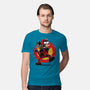 The Wolvie And Dee-Pee Show-Mens-Premium-Tee-Jc Jows