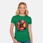 The Wolvie And Dee-Pee Show-Womens-Fitted-Tee-Jc Jows