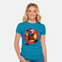 The Wolvie And Dee-Pee Show-Womens-Fitted-Tee-Jc Jows