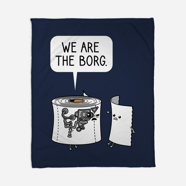 We Are The Borg-None-Fleece-Blanket-imisko