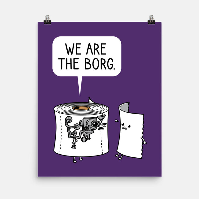 We Are The Borg-None-Matte-Poster-imisko