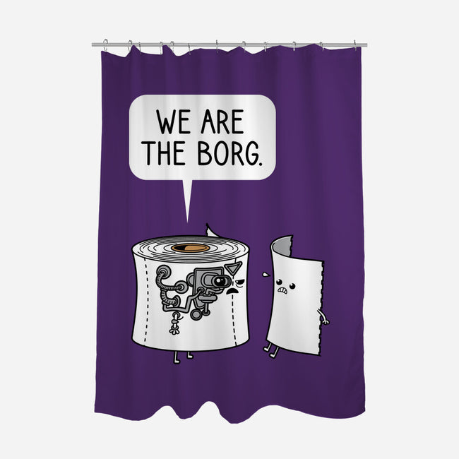 We Are The Borg-None-Polyester-Shower Curtain-imisko