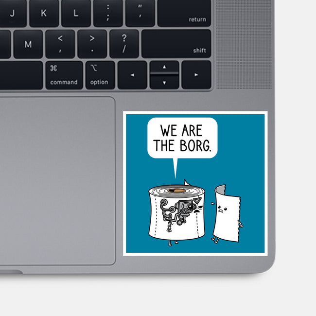 We Are The Borg-None-Glossy-Sticker-imisko