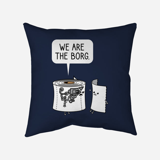 We Are The Borg-None-Removable Cover w Insert-Throw Pillow-imisko