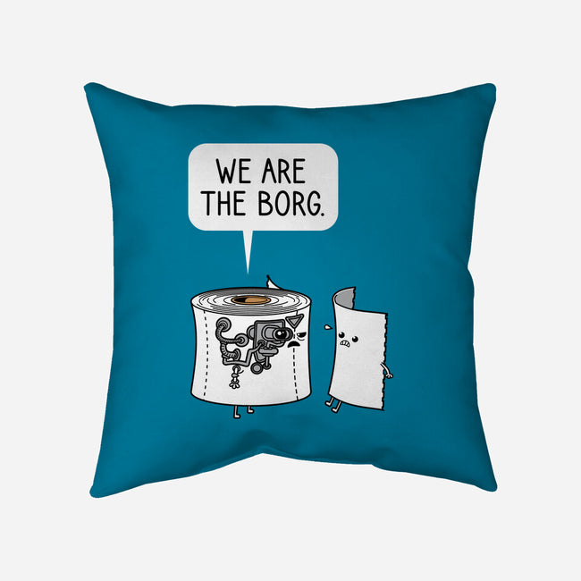 We Are The Borg-None-Removable Cover w Insert-Throw Pillow-imisko