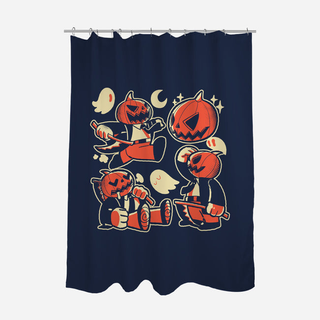 Pumpkin Season-None-Polyester-Shower Curtain-naomori