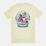 Holiday Snow Globe-Mens-Premium-Tee-glitchygorilla