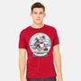 Holiday Snow Globe-Mens-Heavyweight-Tee-glitchygorilla