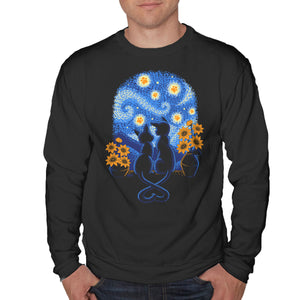 Starry Night Cat Lovers