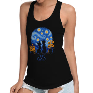 Starry Night Cat Lovers