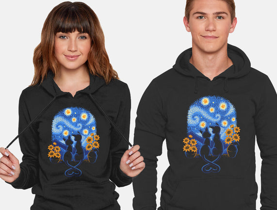 Starry Night Cat Lovers