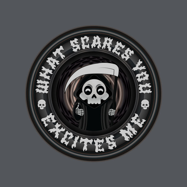 What Scares You Excites Me-None-Glossy-Sticker-Whimsical Thinker