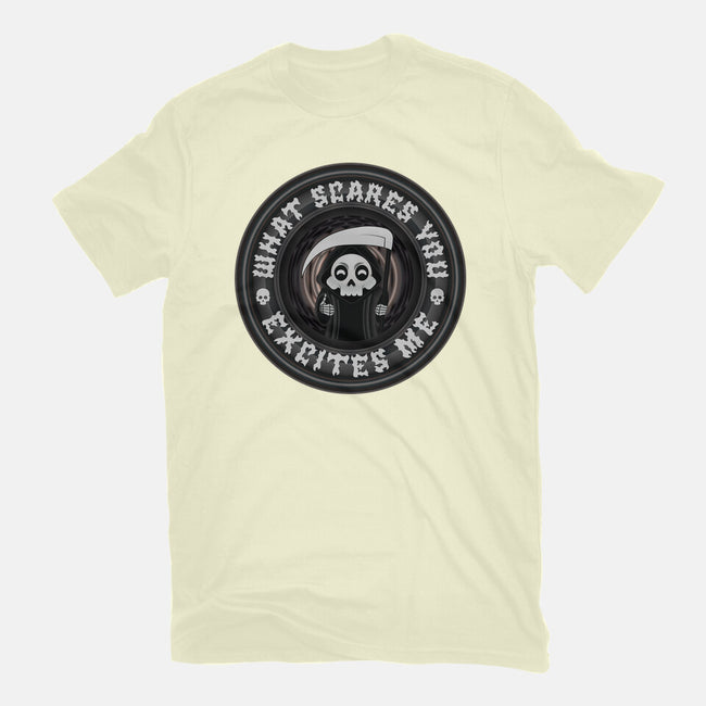 What Scares You Excites Me-Mens-Premium-Tee-Whimsical Thinker