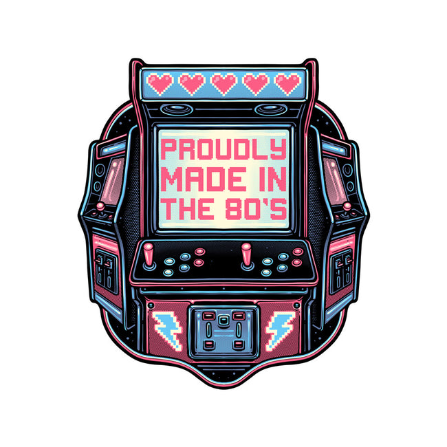 80s Arcade-Youth-Crew Neck-Sweatshirt-glitchygorilla