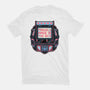 80s Arcade-Womens-Fitted-Tee-glitchygorilla