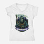 Get Reapin With Me-Womens-V-Neck-Tee-glitchygorilla