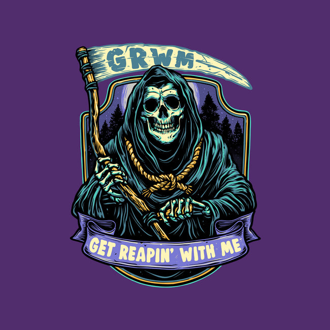 Get Reapin With Me-None-Drawstring-Bag-glitchygorilla