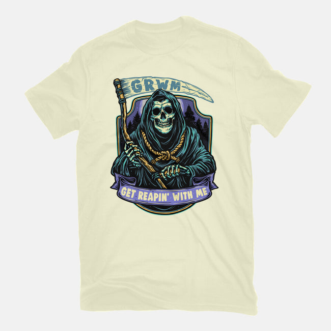 Get Reapin With Me-Mens-Basic-Tee-glitchygorilla