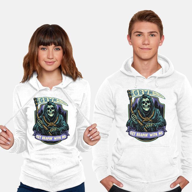 Get Reapin With Me-Unisex-Pullover-Sweatshirt-glitchygorilla