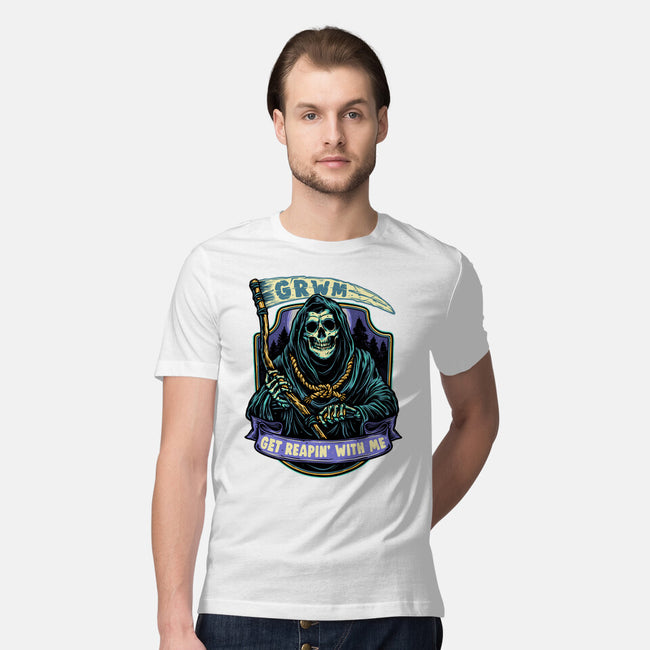 Get Reapin With Me-Mens-Premium-Tee-glitchygorilla