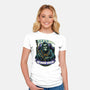 Get Reapin With Me-Womens-Fitted-Tee-glitchygorilla