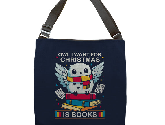 Owl I Want For Christmas Is Books