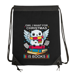 Owl I Want For Christmas Is Books