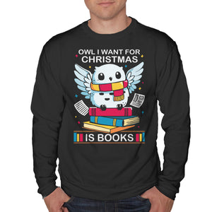 Owl I Want For Christmas Is Books