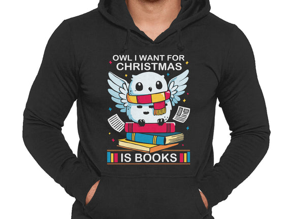Owl I Want For Christmas Is Books