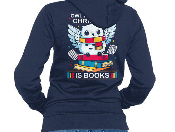 Owl I Want For Christmas Is Books