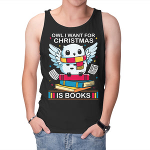 Owl I Want For Christmas Is Books