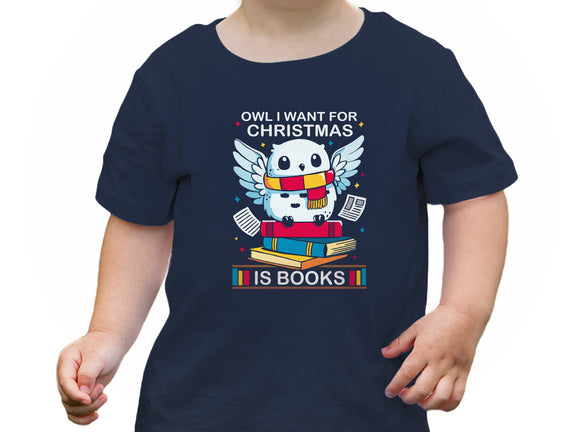 Owl I Want For Christmas Is Books