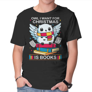 Owl I Want For Christmas Is Books