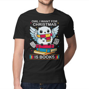 Owl I Want For Christmas Is Books