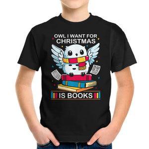 Owl I Want For Christmas Is Books