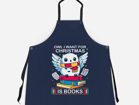 Owl I Want For Christmas Is Books