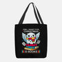 Owl I Want For Christmas Is Books-None-Basic Tote-Bag-Vallina84