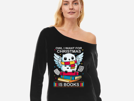 Owl I Want For Christmas Is Books