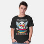 Owl I Want For Christmas Is Books-Mens-Basic-Tee-Vallina84