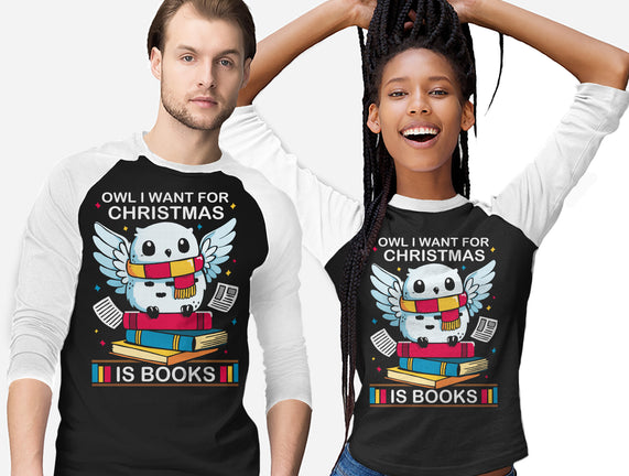 Owl I Want For Christmas Is Books