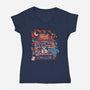 For Sale-Womens-V-Neck-Tee-yumie