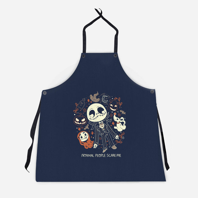 Normal People-Unisex-Kitchen-Apron-yumie